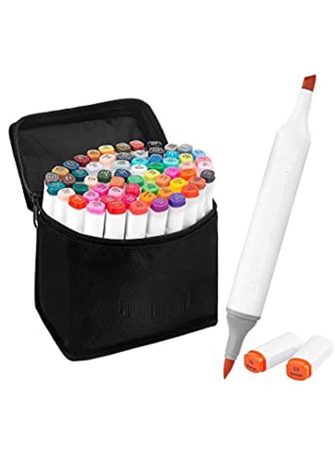 TOUCHFIVE - 80-Piece Professional Graphic Design Marker Set Multicolour - Image 1