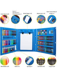 208-Piece Art Drawing Set Blue - v1666971993/N32760769A_7