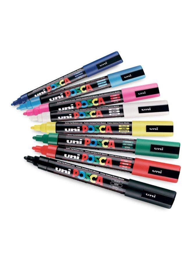 POSCA - 16-Piece Bullet Shaped Paint Marker Set 1.8-2.5 mm Multicolour - Image 1