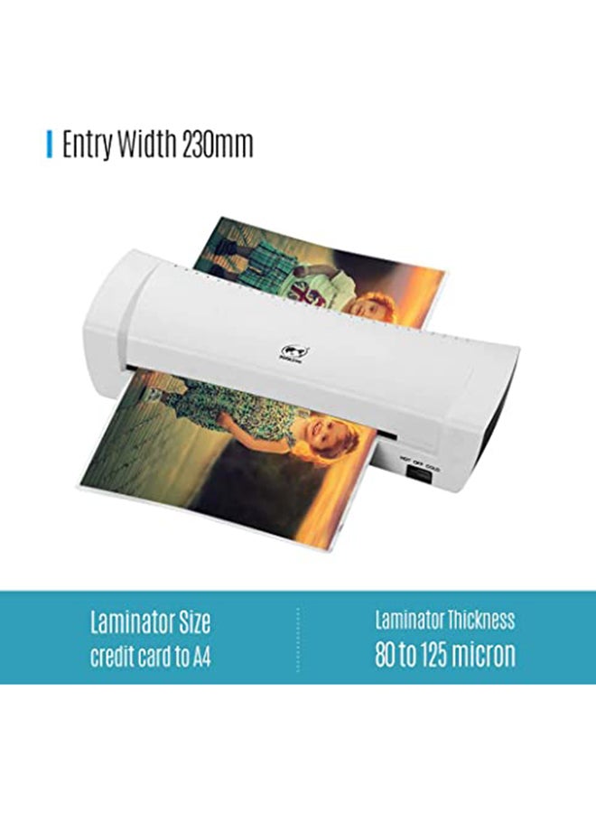 OSMILE - Two Roller Laminator Machine White - Image 1