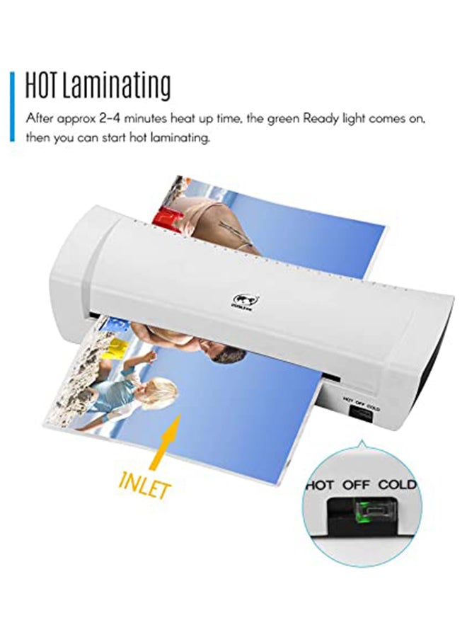OSMILE - Two Roller Laminator Machine White - Image 1