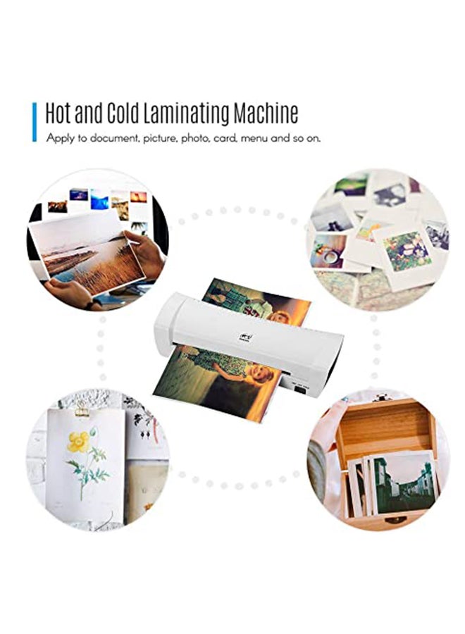 OSMILE - Two Roller Laminator Machine White - Image 1