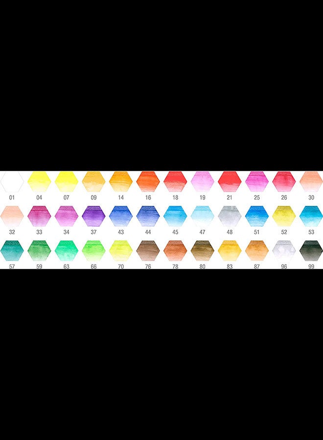 FABER-CASTELL - 36-Piece Water Color Pencil Set Multicolour - Image 1