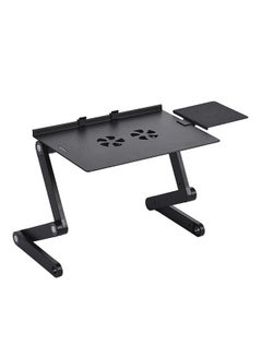 Aibecy Foldable Laptop Table Stand 42 x 27 x 47cm Black  - Image 1