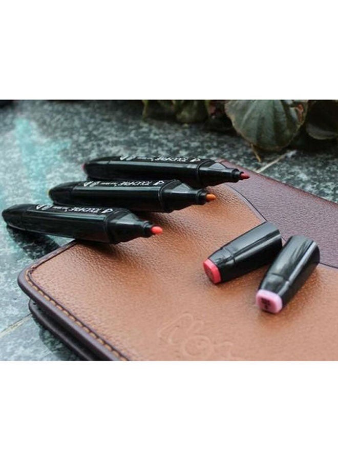 Generic - 80-Piece Twin Side Marker Pens Set W060015 Multicolour - Image 1