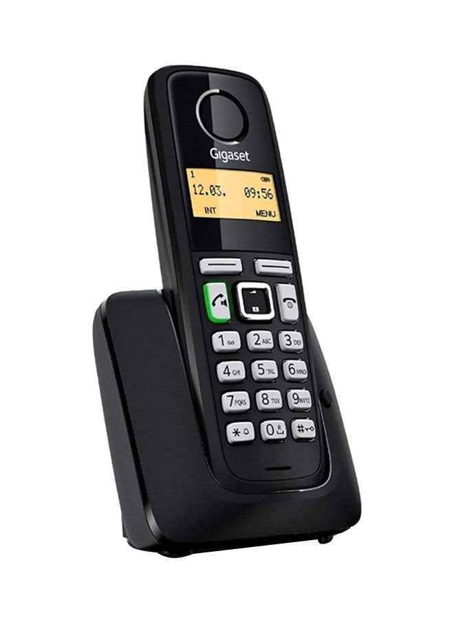 Digital Cordless Phone For Home, Office And Hotels A220 Black