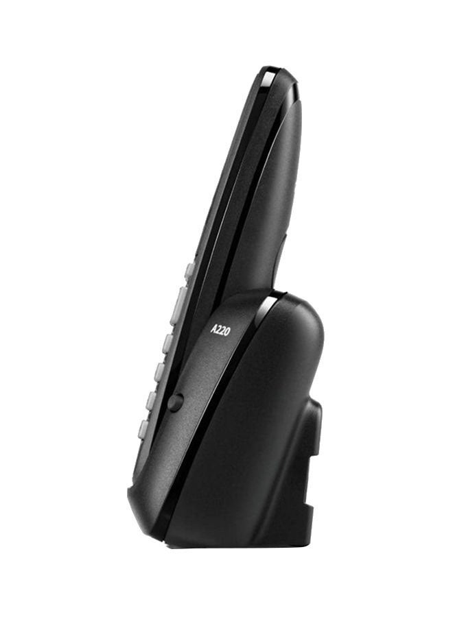 Digital Cordless Phone For Home, Office And Hotels A220 Black