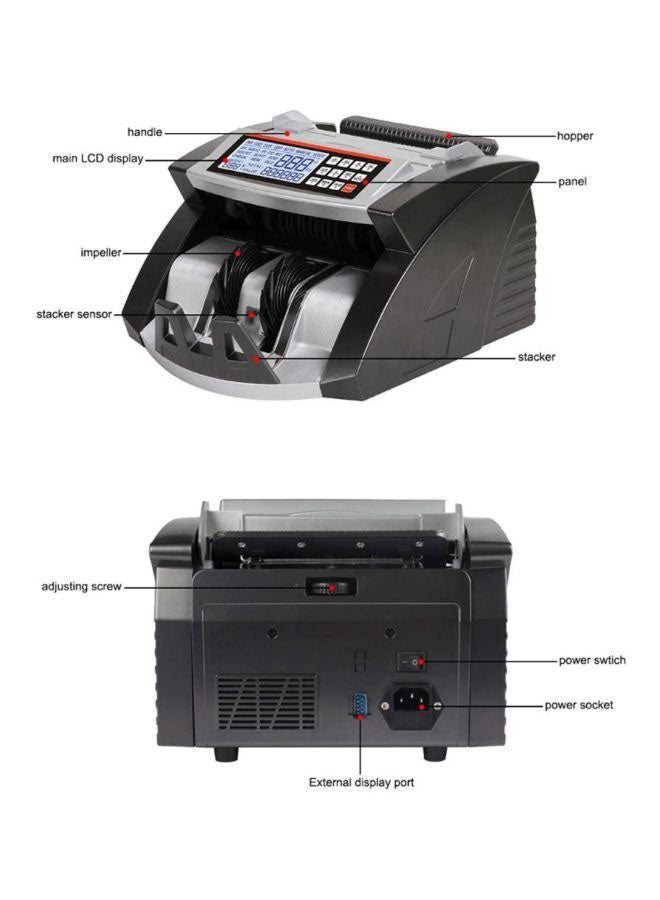 Crony - Automatic Money Counting Machine Grey/Black - Image 1