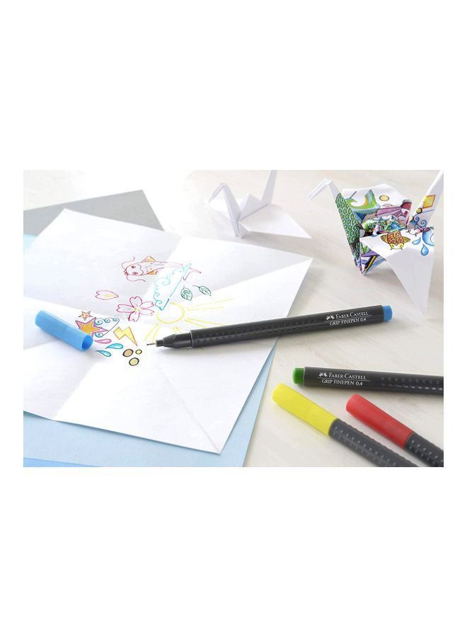 FABER-CASTELL - 10-Piece Grip Fineliner Pen Set Multicolour - Image 1