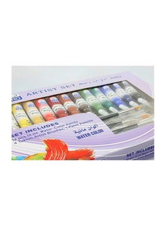 LEENO Water Colours With Set Of Multicolour Brushes Multicolour  - Image 3