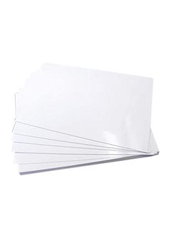 JOJO 50 Sheets High Glossy Sticky Photo Graphic Waterproof Paper A4  - Image 1