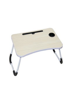 Generic Foldable Bed Laptop Table Light colour 23*15*11inch  - Image 1