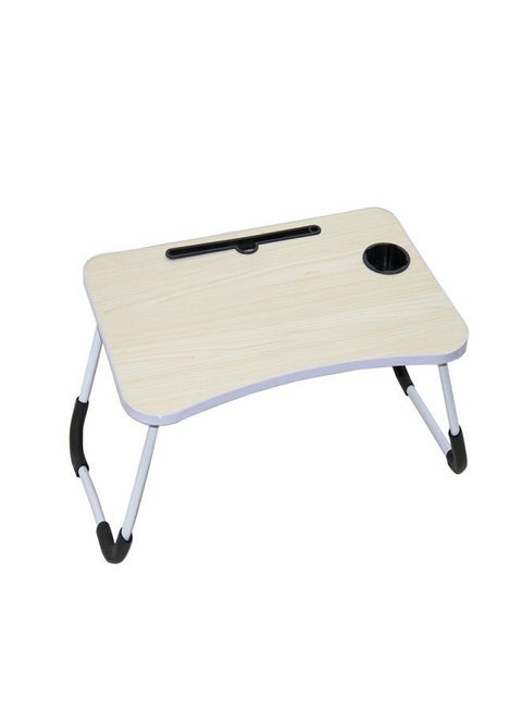 Foldable Bed Laptop Table Light colour 23*15*11inch
