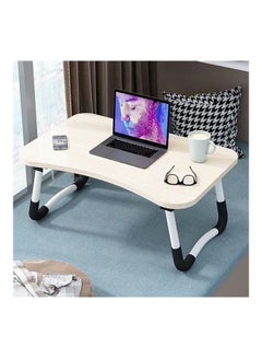 Generic Foldable Bed Laptop Table Light colour 23*15*11inch  - Image 3