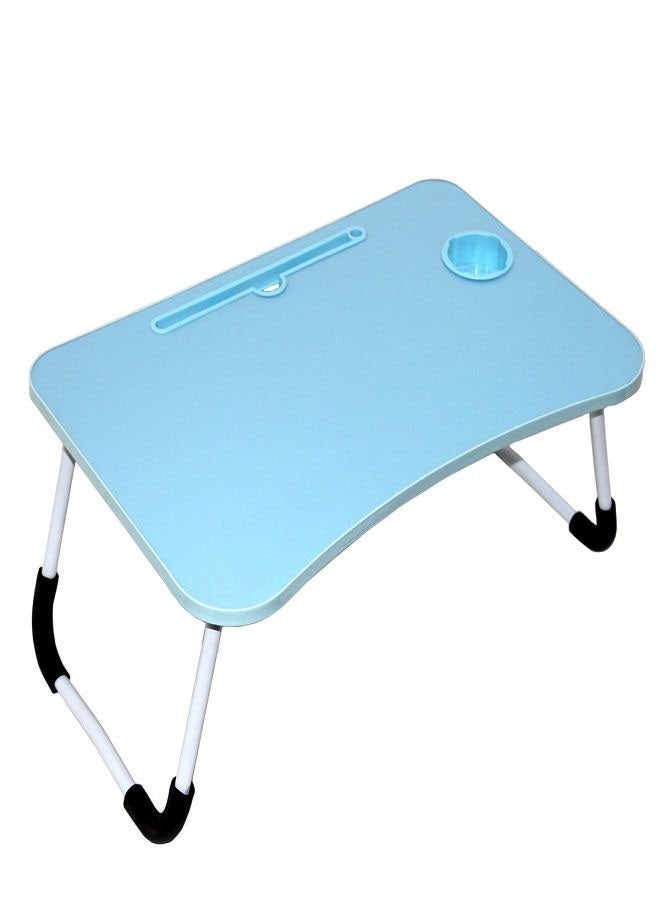 Generic Folding Bed Laptop Table Multi Colour 60x40cm  - Image 1