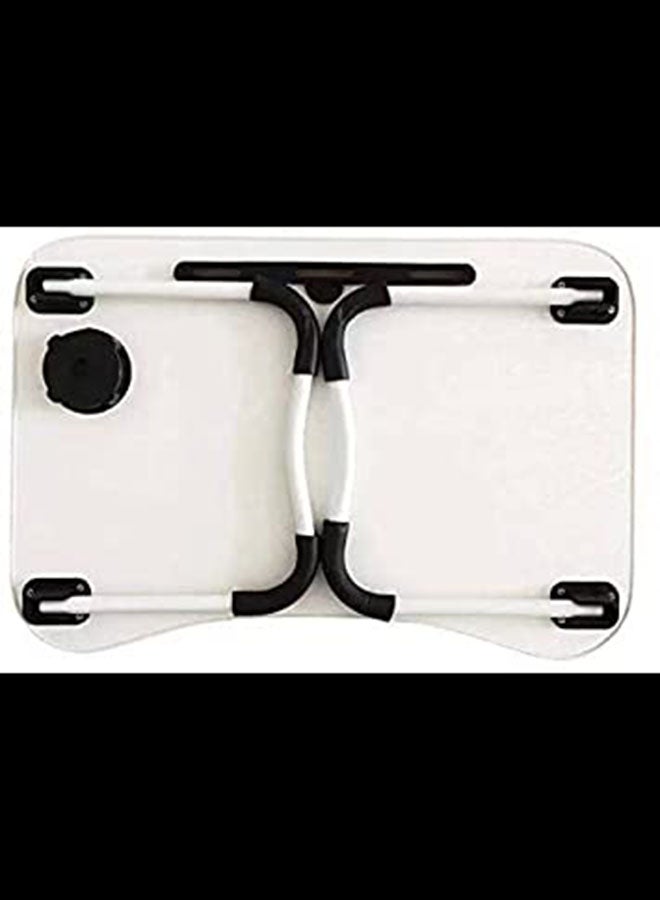 Generic Folding Bed Laptop Table Multi Colour 60x40cm  - Image 5