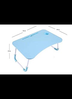 Generic Folding Bed Laptop Table Multi Colour 60x40cm  - Image 4