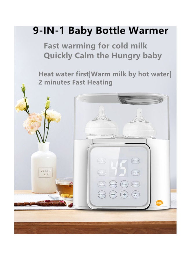 Kidle 9 In 1 Multifunctional Intelligent Thermostatic Double Bottle Warmer  - Image 3