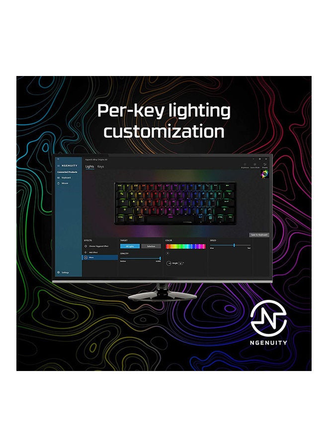 HYPERX HyperX Alloy Origins 60 Gaming Keyboard - Image 3