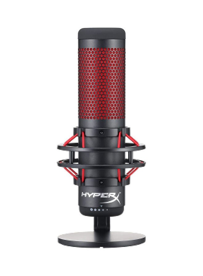 HYPERX - HyperX QuadCast Black/Red Microphone - Image 1