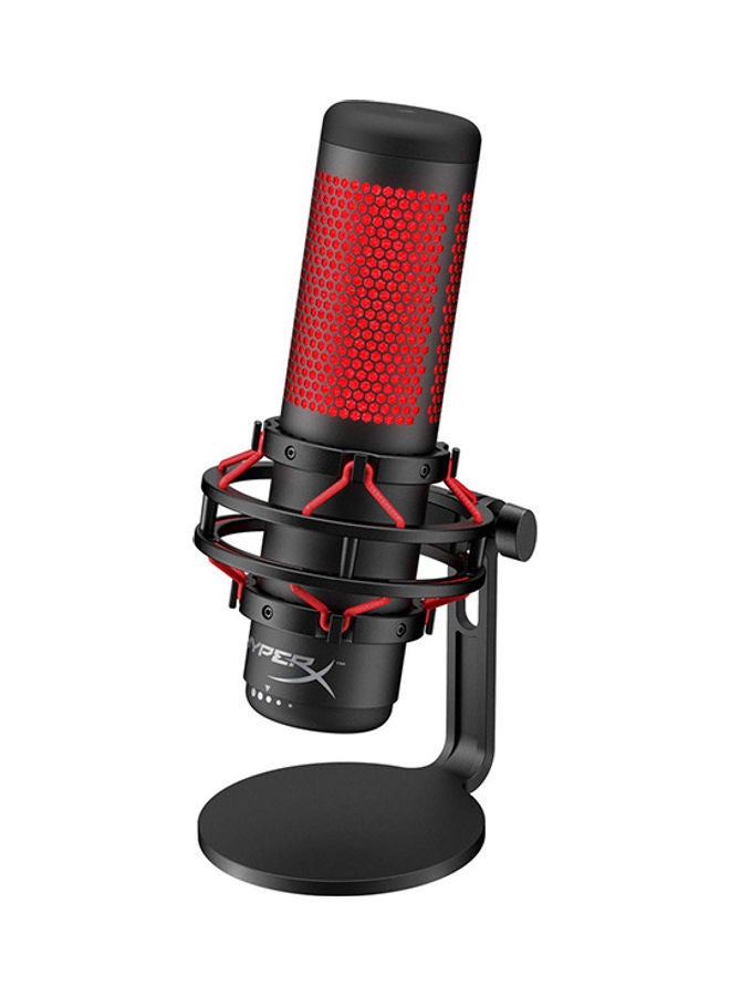 HYPERX - HyperX QuadCast Black/Red Microphone - Image 1
