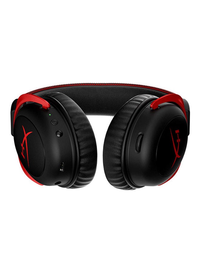 HYPERX - HyperX Cloud II Wireless Gaming Headset for PC & PS4 & Xbox One, Nintendo Switch - Red - Image 1