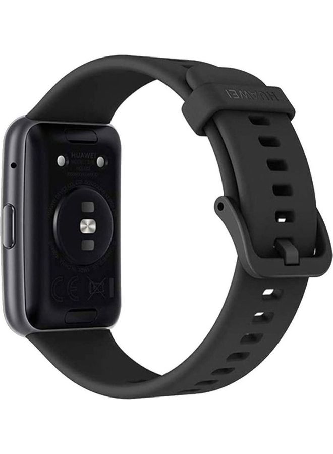 MARGOUN Watch Fit 1 Replacement Band Silicone Smartwatch Strap(Only Compatible With Watch Fit 1) Black/Pink/White - Image 2