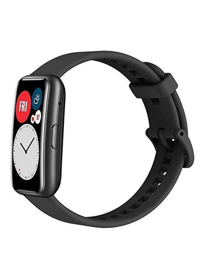 MARGOUN Watch Fit 1 Replacement Band Silicone Smartwatch Strap(Only Compatible With Watch Fit 1) Black/Pink/White - Image 5