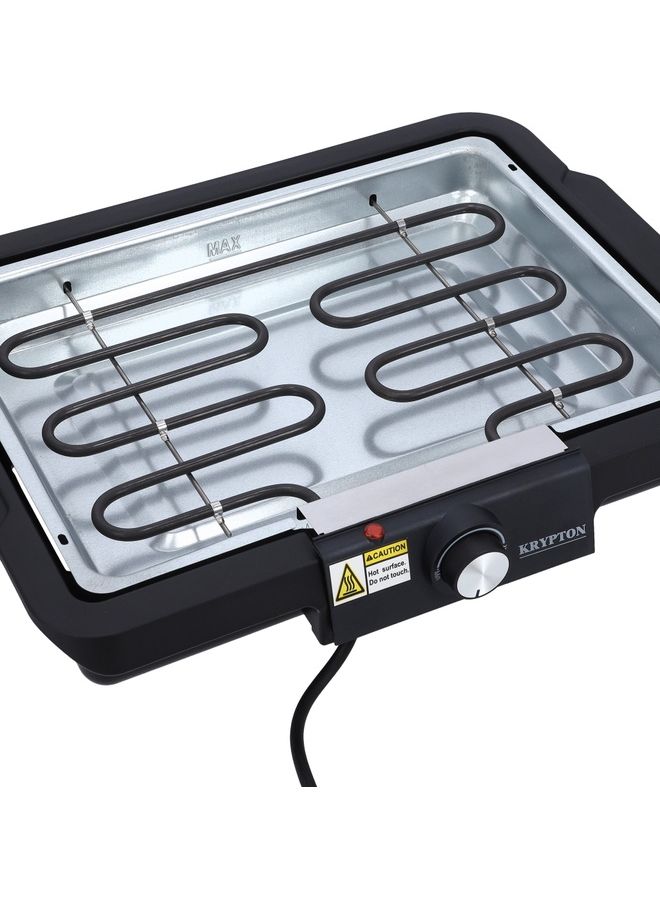 KRYPTON - Electric Smokeless BBQ Grill 2000 W KNBG6386 black - Image 1
