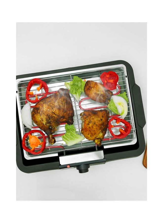 KRYPTON - Electric Smokeless BBQ Grill 2000 W KNBG6386 black - Image 1