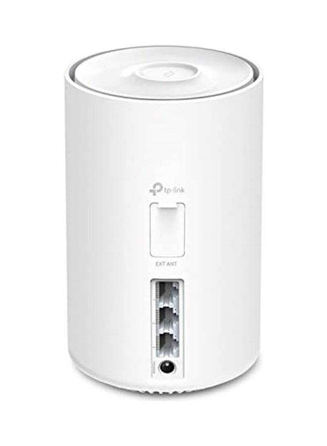 TP-LINK - Deco X20-4G AX1800 Whole Home Mesh Wi-Fi 6 Router Gateway System, Dual-Band with 4G+Cat 6 Up to 300Mbps, Connect up to 150 devices, 1.5 GHz Quad-Core CPU, HomeShield Security, Works with Alex white - Image 1