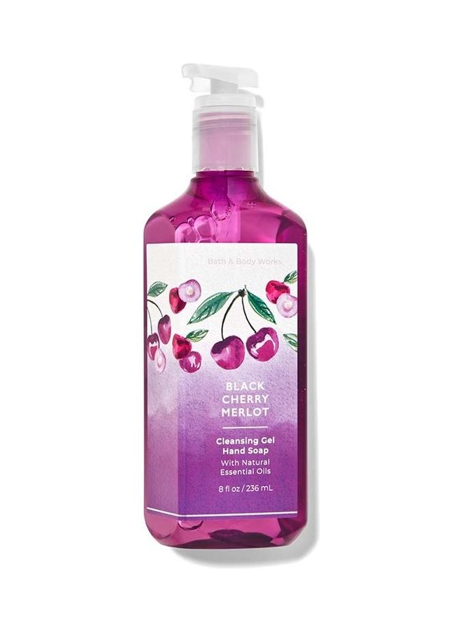 Bath & Body Works - Black Cherry Merlot Cleansing Gel Hand Soap 236ml - Image 1