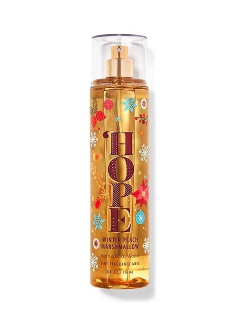 Winter Peach Marshmallow Fine Fragrance Mist 236ml