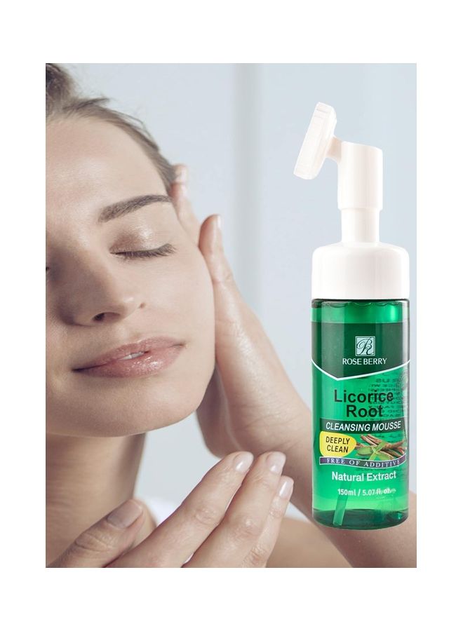 ROSE BERRY - Licorice Root Cleansing Mousse Deeply Clean Natural Extract Multicolour - Image 1
