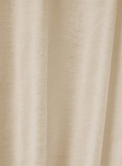 إن - هاوس ستاره تعتيم لغرفة المعيشة من الكتان بيج فاتح 280x140سم  - Image 5