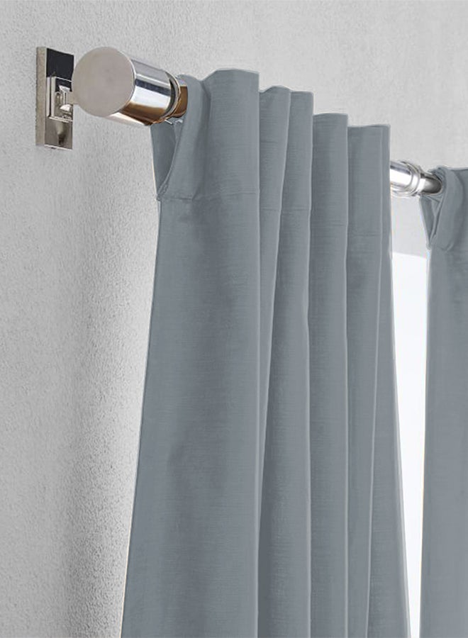 In-House Linen uot Curtain for Livingroom Dark Brown 240x140cm - Image 4