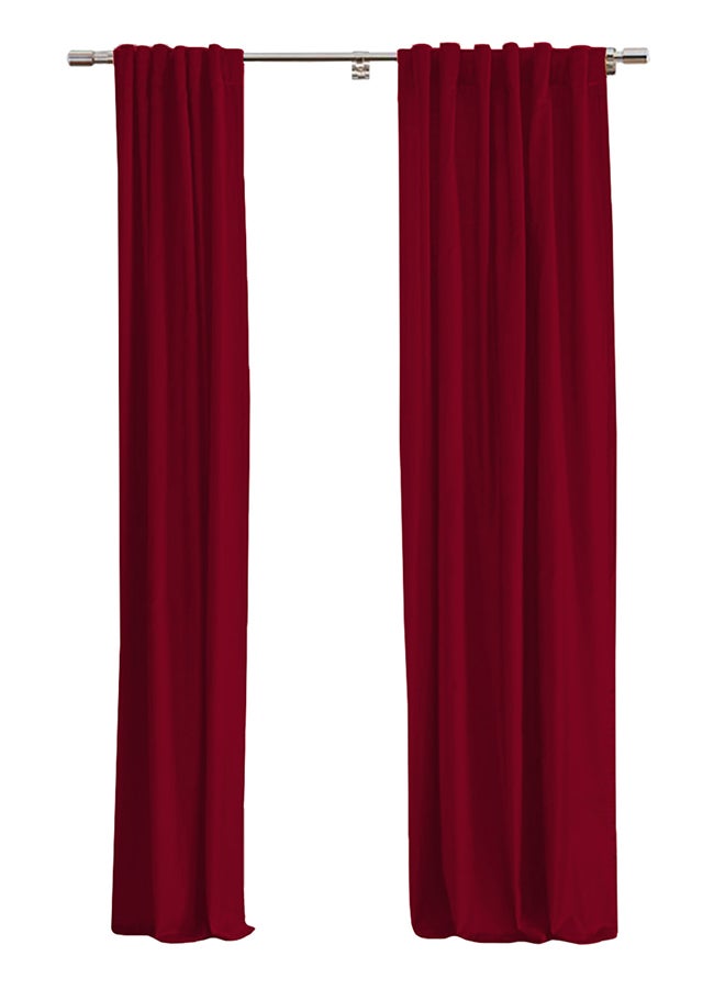 In-House Linen Window Curtain for Livingroom Brown 180x140cm - Image 1