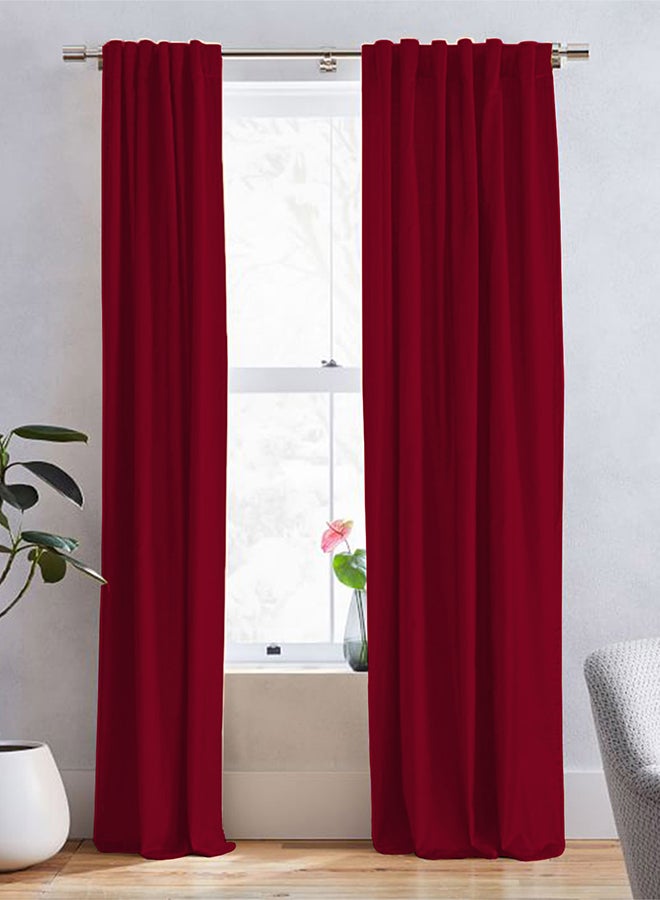 In-House Linen Window Curtain for Livingroom Brown 180x140cm - Image 2