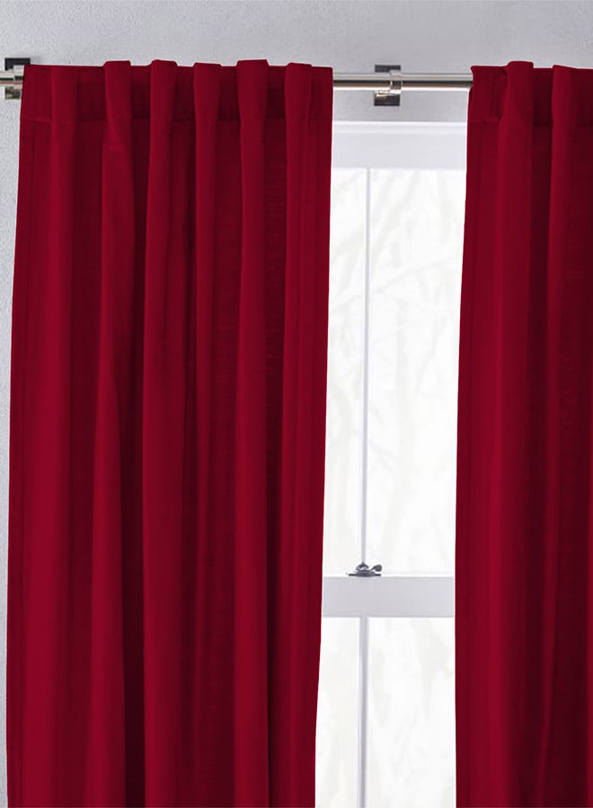 In-House Linen Window Curtain for Livingroom Brown 180x140cm - Image 3