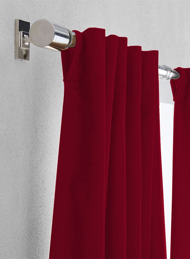 In-House Linen Window Curtain for Livingroom Brown 180x140cm - Image 4