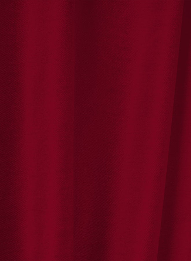 In-House Linen Window Curtain for Livingroom Brown 180x140cm - Image 5