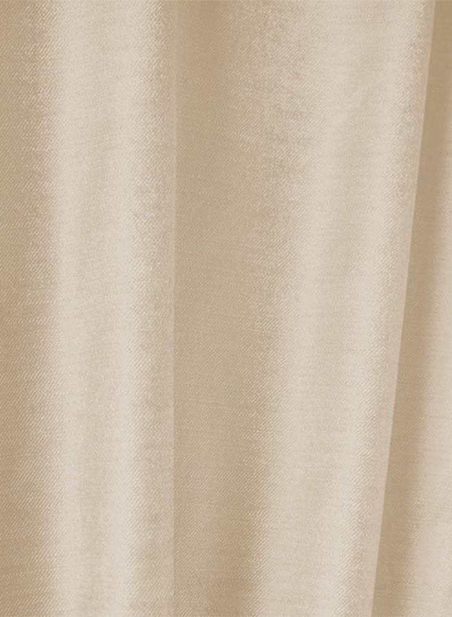 In-House Linen uot Curtain for Livingroom Dark Green 270x140cm  - Image 5