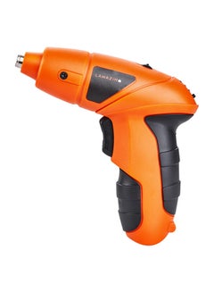 LAWAZIM 45-Piece Cordless Screwdriver Set Black/Orange/Silver  - Image 3