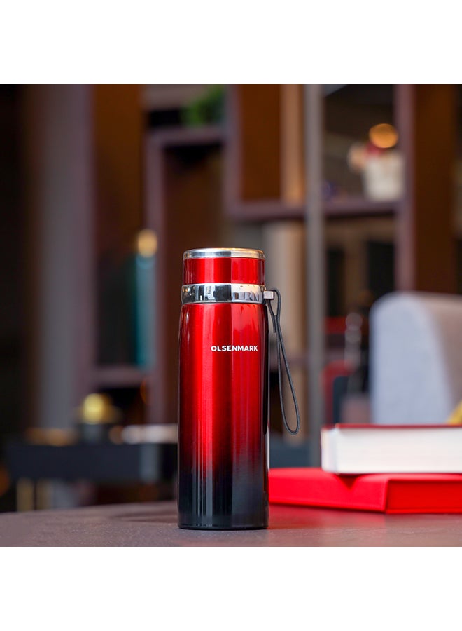 أولسنمارك زجاجة مفرغة من الهواء بني / فضي 1000ملليلتر - Image 5