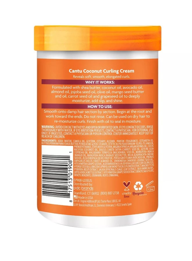 Cantu - Shea Butter Coconut Curling Cream For Natural Hair Multicolour 709grams - Image 1