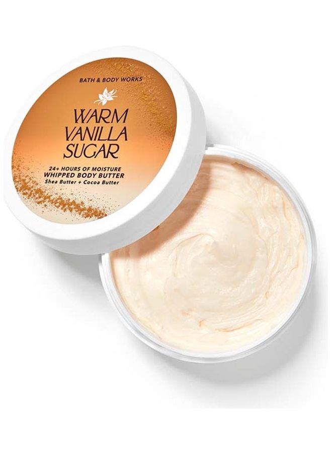 Bath & Body Works Warm Vanilla Sugar Whipped Body Butter 185grams  - Image 1