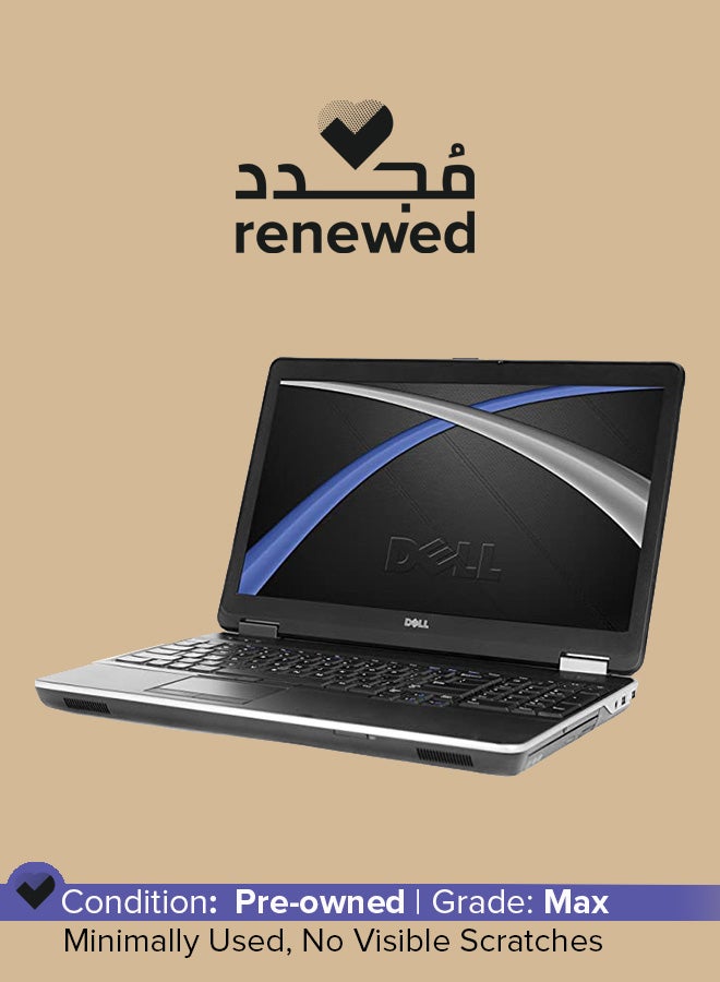 DELL Renewed - Latitude E6540 Laptop With 15.6-Inch Display,Intel Core i5 Processor /4th Gen/8GB RAM/256GB SSD/620MB Intel UHD Graphics/Windows 10 Black - Image 1