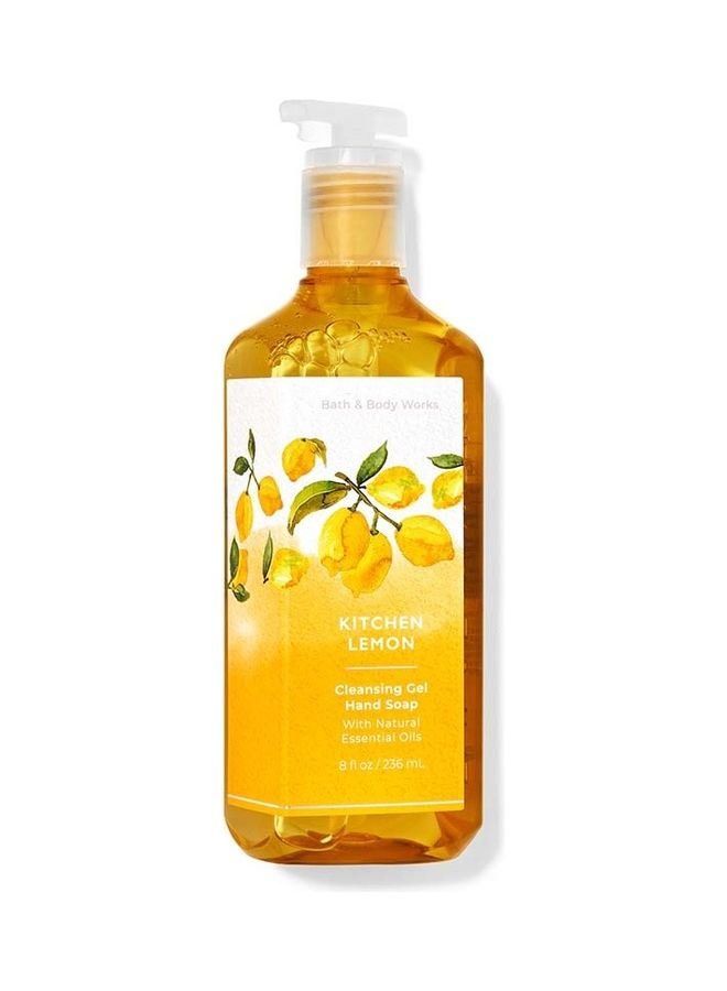 Bath & Body Works - Kitchen Lemon Cleansing Gel Hand Soap 236ml - Image 1