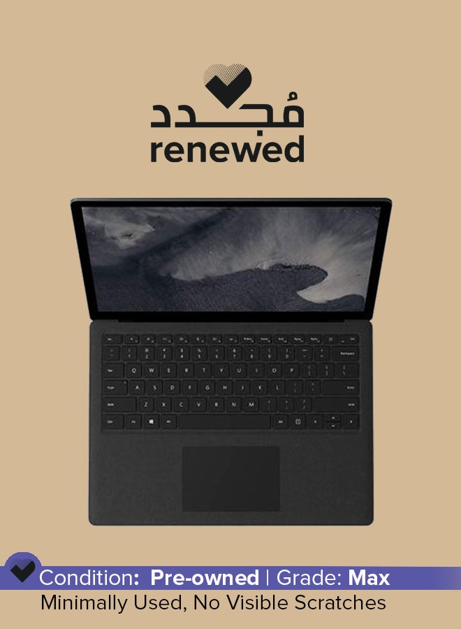 Microsoft Renewed - Surface Laptop With 14-Inch Multi-Touchscreen Display,Intel Core i5 Processor 7th Gen/16GB RAM/512GB SSD/Intel UHD Graphics/Windows 10 Pro English Black English Black - Image 1