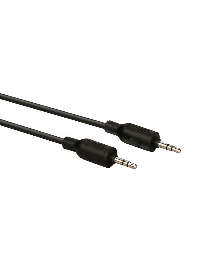 Philips Stereo Dubbing Cable 1.5 Meter Black - Image 1